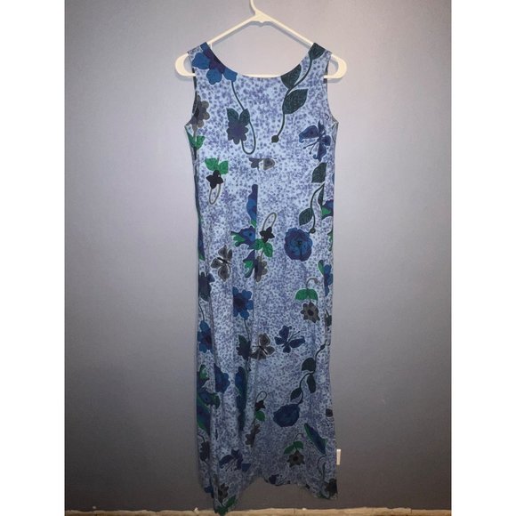 Vintage 70s Penneys Hawaii Women’s Floral Button Front Floral Maxi Dress Size 8 - Picture 7 of 11